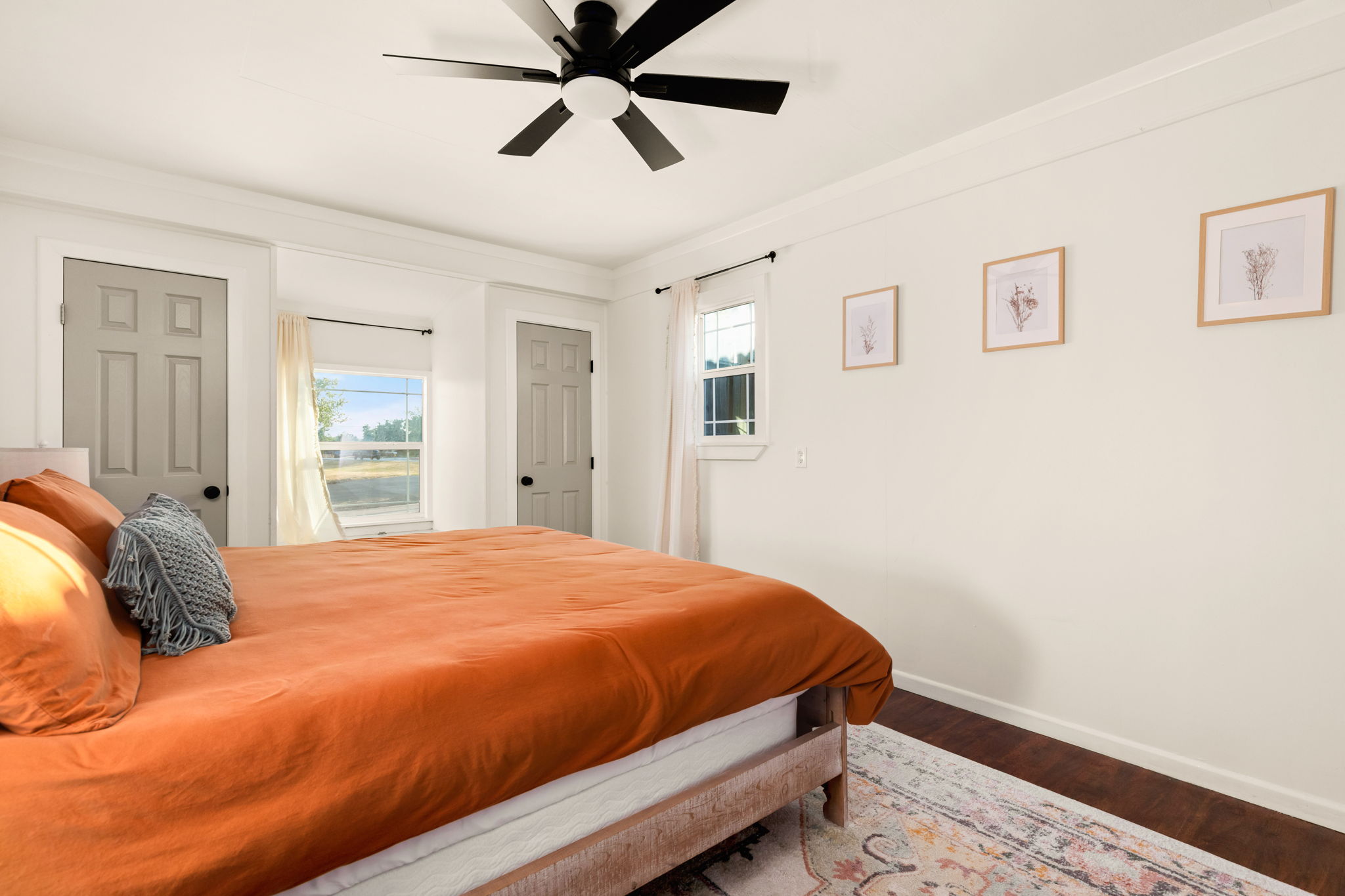 Primary bedroom wide view